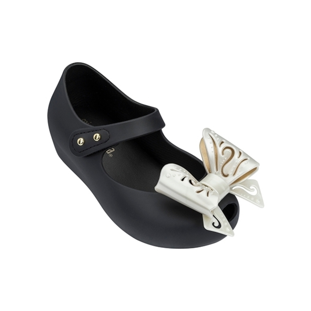 2/50 New Mini Melissa Black Jelly Shoes-080